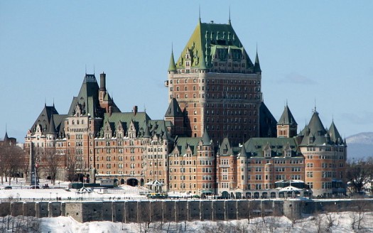 Chateau Frontenac, Quebec (Canadá) - Bernard Gagnon Creative Commons Attribution-Share Alike 3.0 Unported, 2.5 Generic, 2.0 Generic and 1.0 Generic | namasteviajes.com